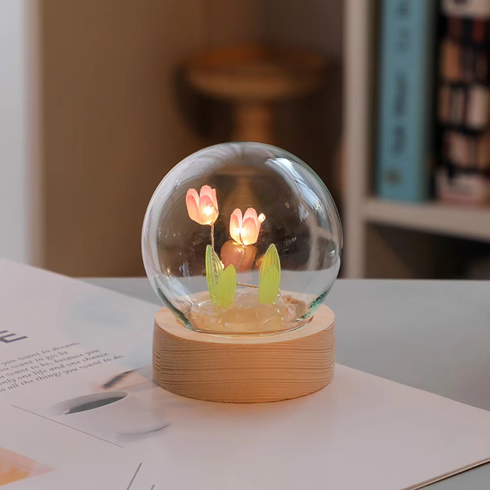 Tulip Night Light – Elegant Floral Glow for a Cozy Ambiance