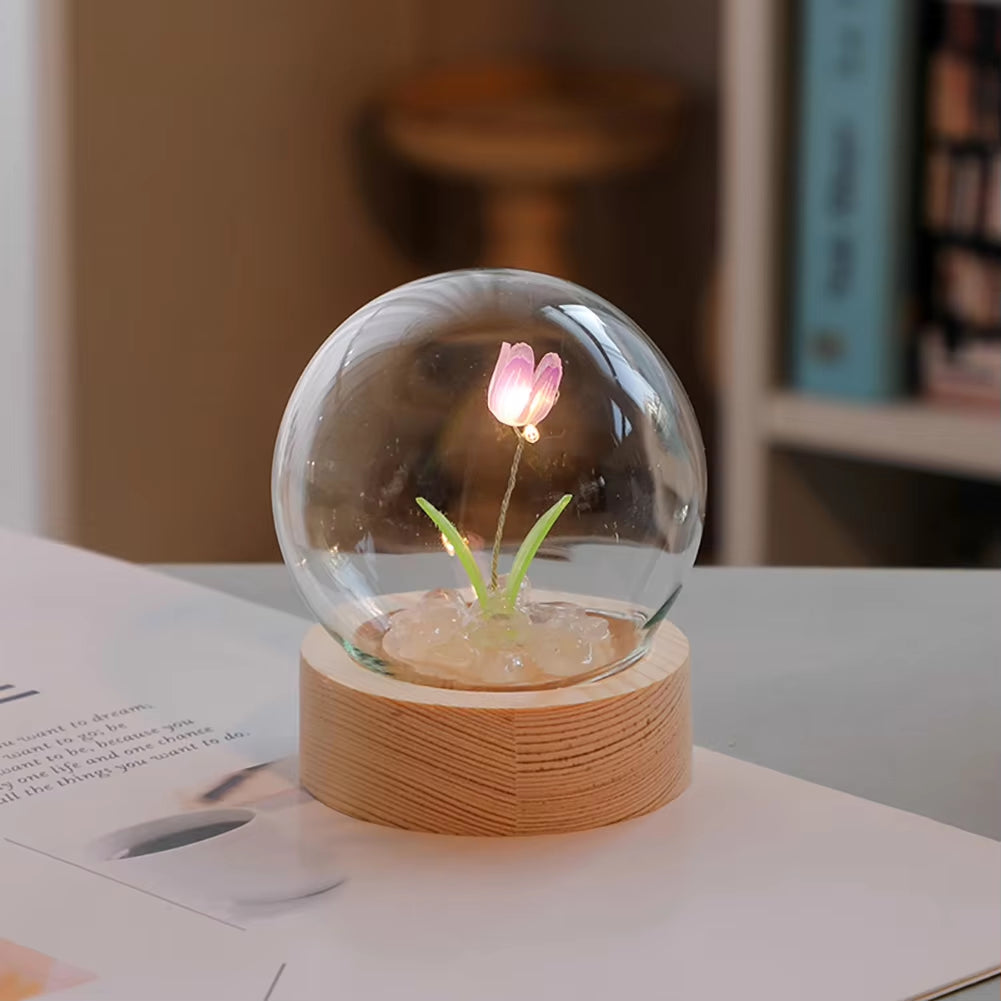 Tulip Night Light – Elegant Floral Glow for a Cozy Ambiance