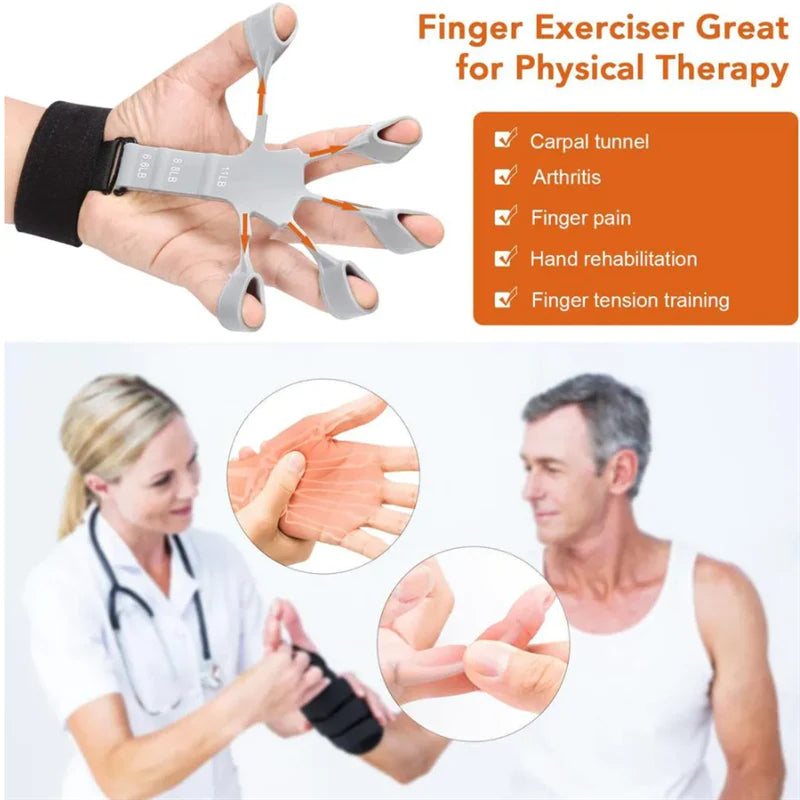 Silicone Grip Device Stretcher Finger 