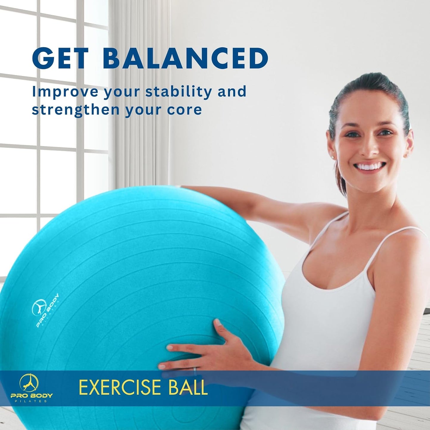 Fresh Colors Exercise  Yoga Ball for Stability