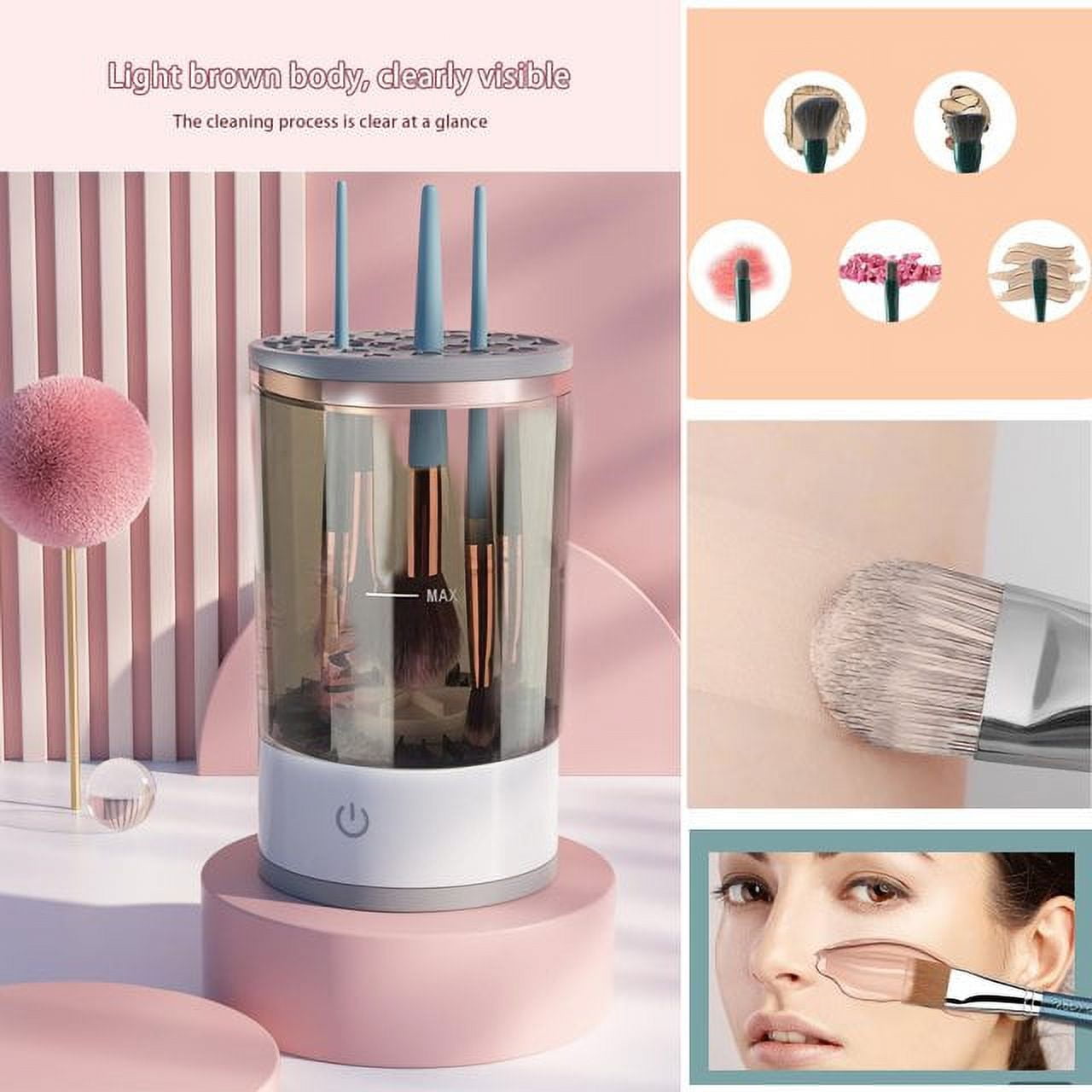 Electric Makeup Brush Cleaner Machine