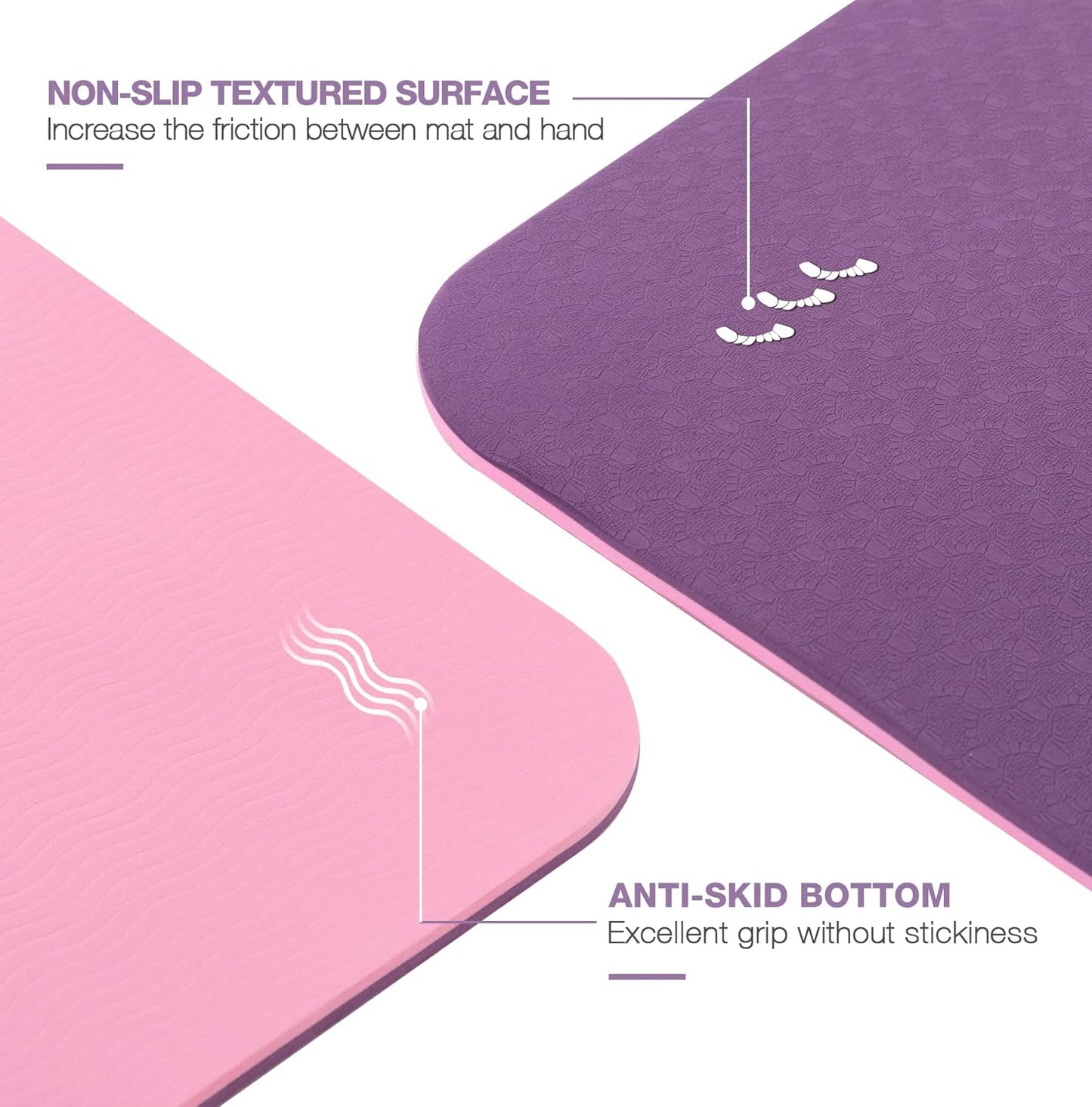 Yoga Mat Non Slip Eco Friendly