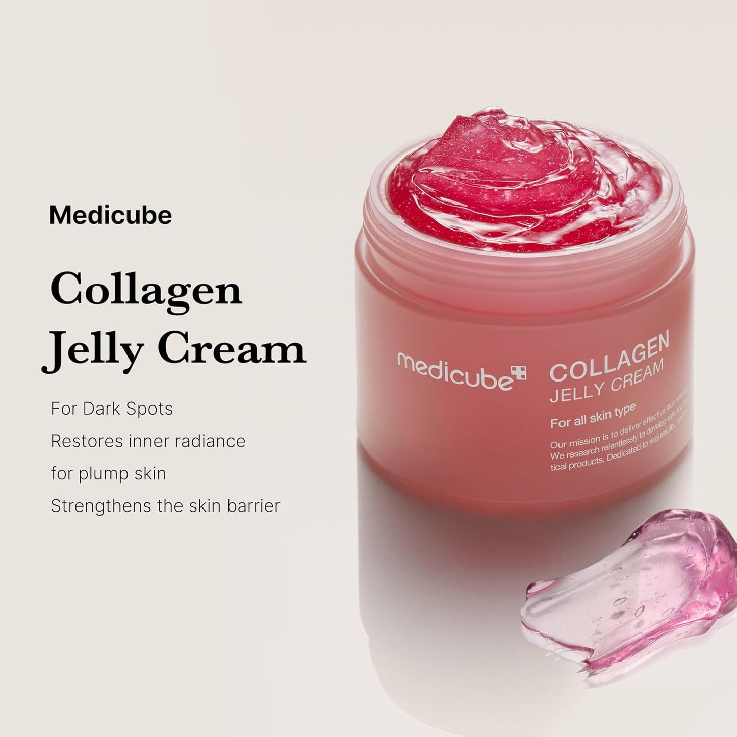 Collagen Jelly Cream- Niacinamide & Freeze-Dried Hydrolyzed Collagen