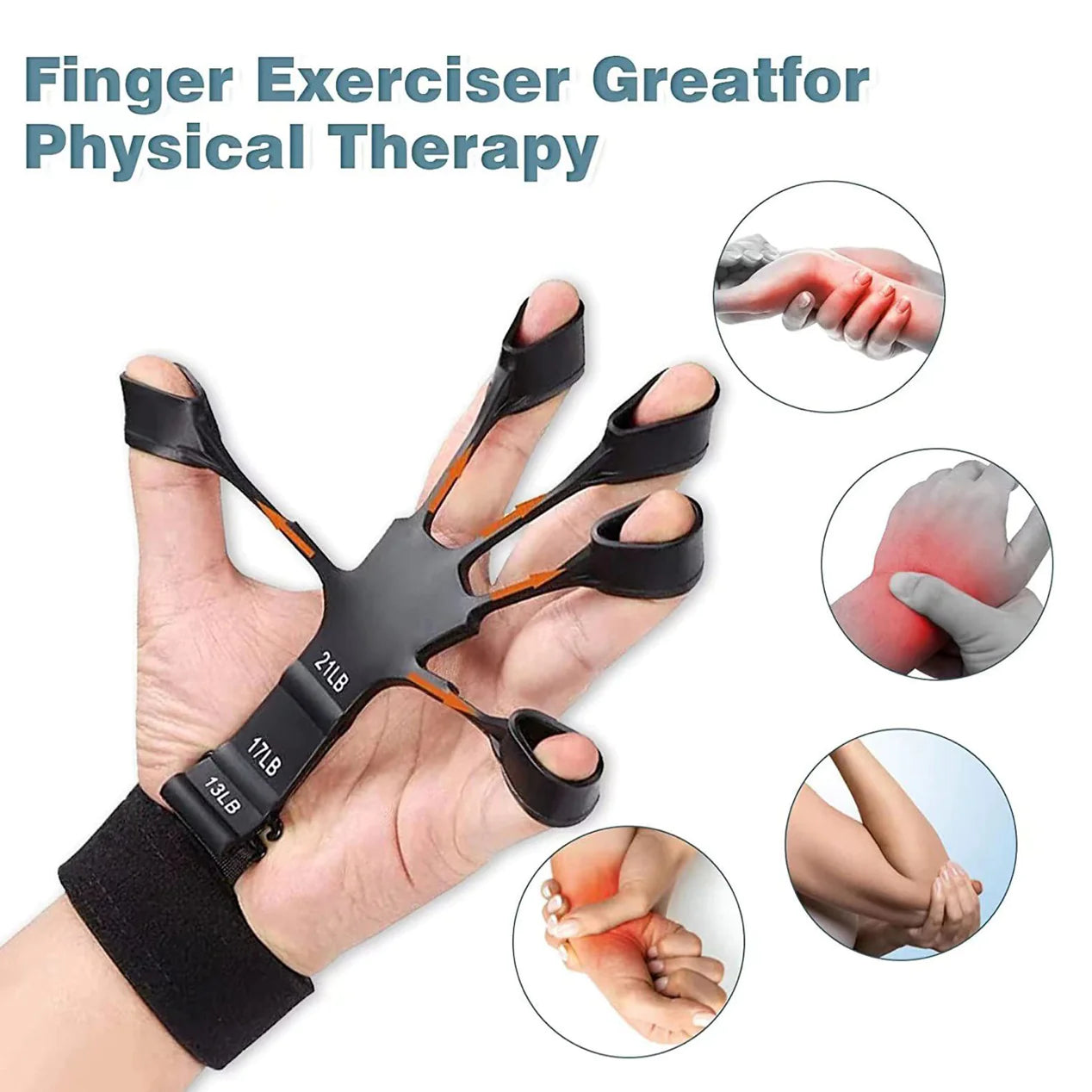 Silicone Grip Device Stretcher Finger 