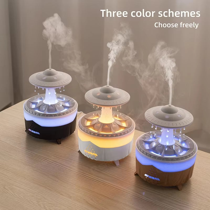 Rain Cloud Humidifier Water Drip with Remote 